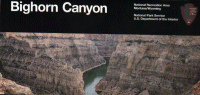 Park brochure for Big Horn Canyon NRA