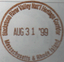 Park stamp for Blackstone River Valley NHC