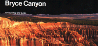 Park brochure for Bryce Canyon NP