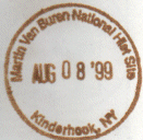 Park stamp for Martin Van Buren NHS