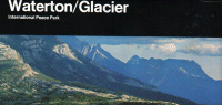 Park brochure for Waterton/Glacier International Peace Park