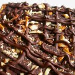 Chocolate Caramel Covered Matzos