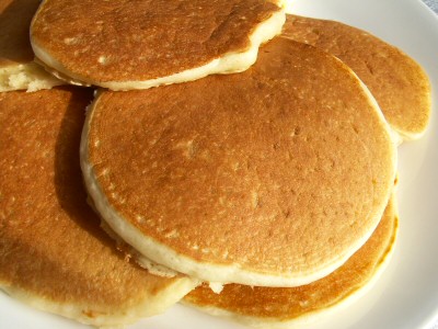 Fluffy Kefir Pancakes