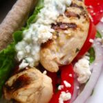 Grilled Chicken Souvlaki Gyros