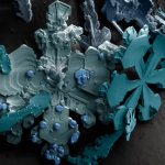 Snowflake crystals