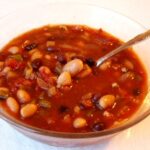 Vegetarian Black and White Bean Chili