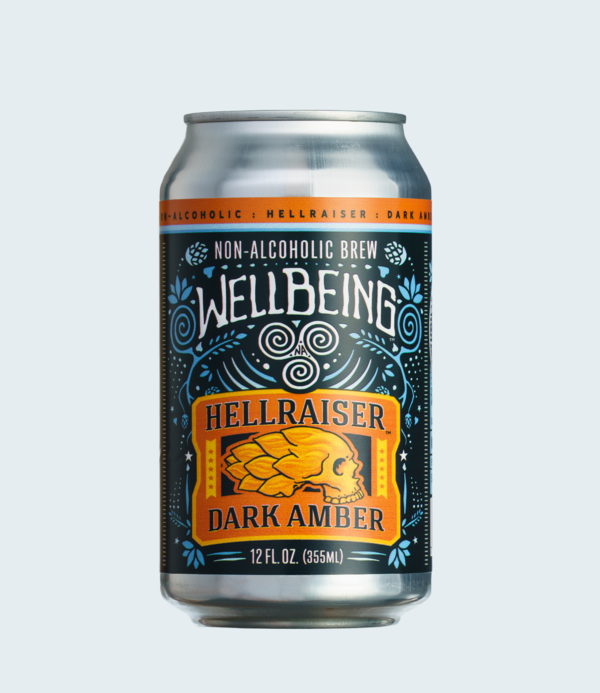Hellraiser Dark Amber is our favorite non-alcoholic beer.